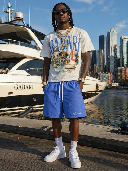"Y.A.T.C.H" Nylon Shorts