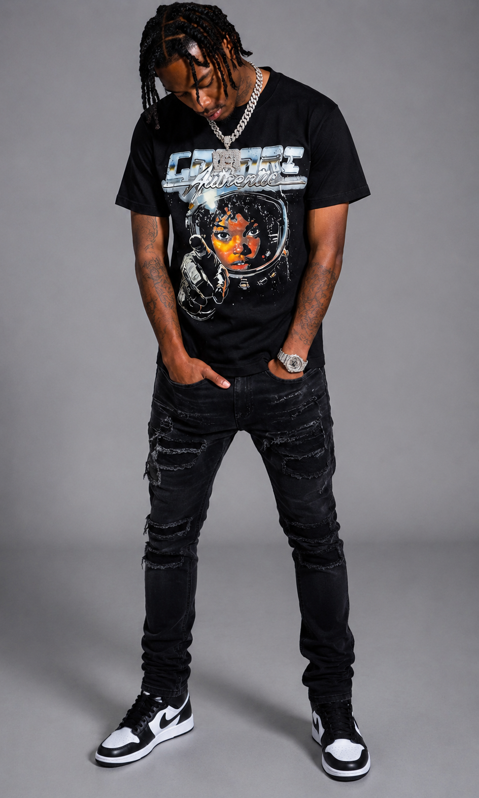 "Sky Is Not The Limit" Premium Tshirt