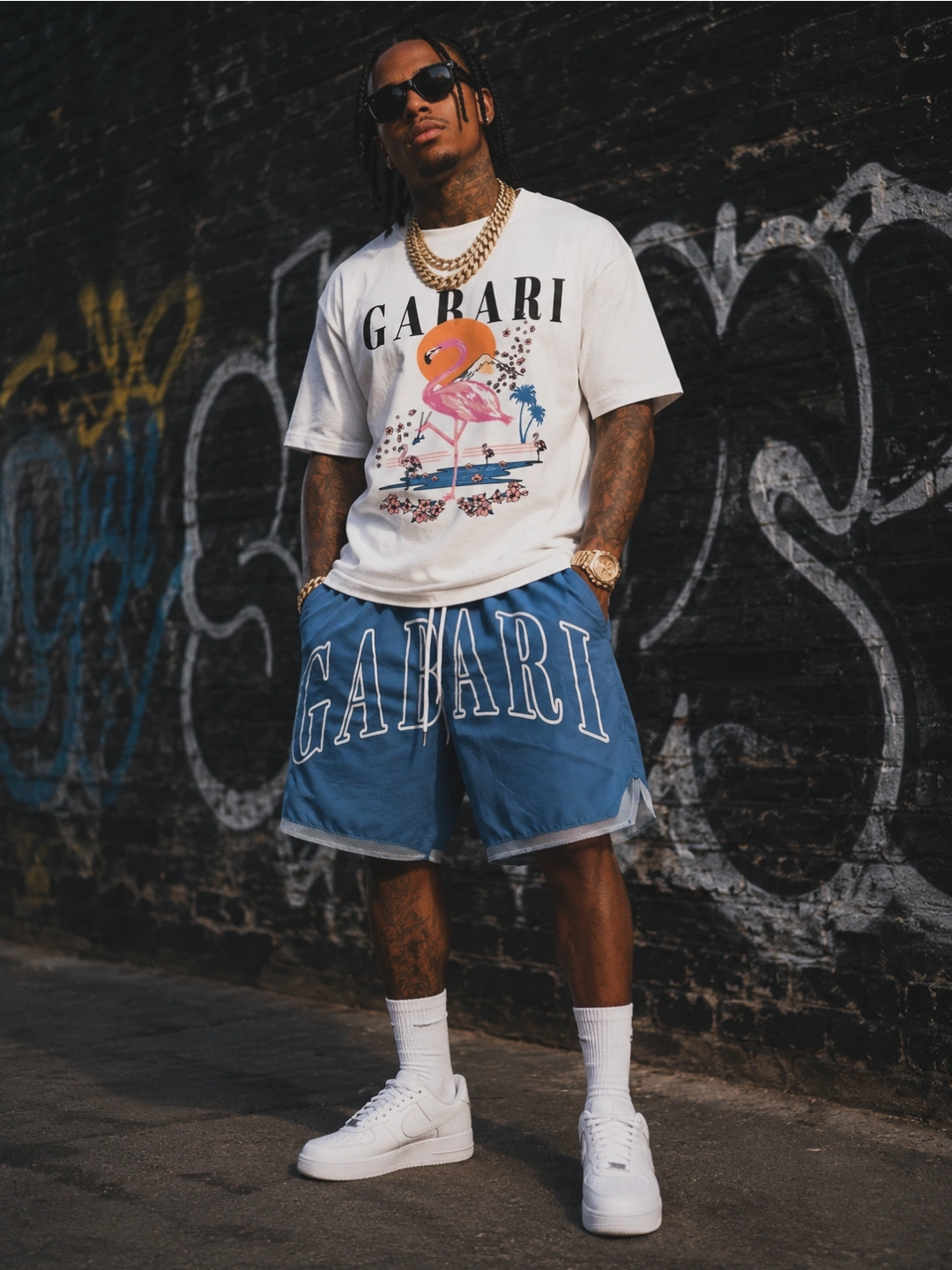 Flamingo Nylon set